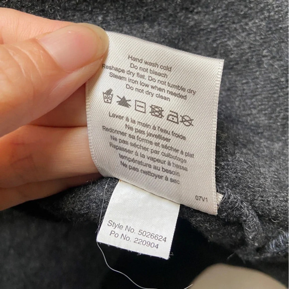 MEC Mountain equipment co-op wool field warm full  zip hoodie jacket Sz XL - Picture 10 of 12